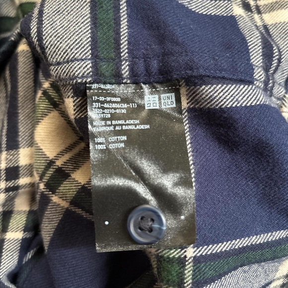Uniqlo flannel long sleeve shirt - Picture 4 of 4